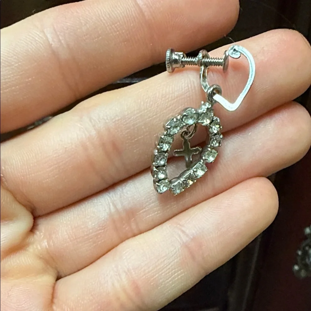 Vintage screw on earrings Jewelry Set - Picture 3 of 9